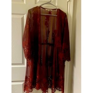 Burgandy Duster